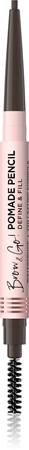 Eveline Cosmetics Brow & Go! crayon sourcils waterproof avec brosse 2 en 1