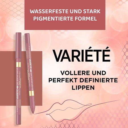 Eveline Cosmetics Variété Wasserfester Lippenkonturenstift
