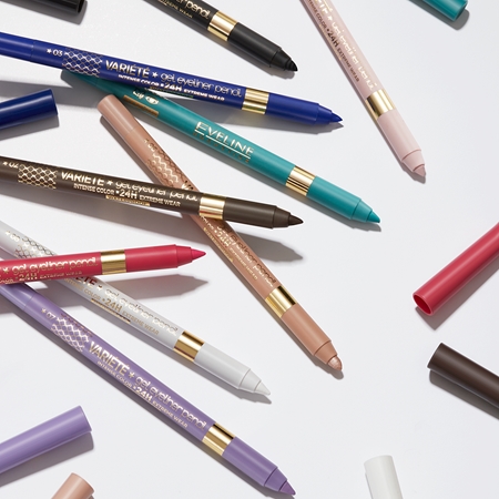 Eveline Cosmetics Variété vodeodolná gélová ceruzka na oči