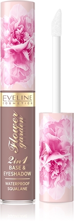 Eveline Cosmetics Flower Garden nestemäinen luomiväri 2in1
