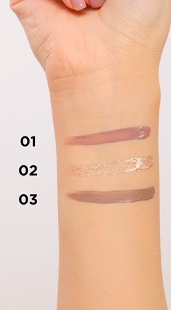 Eveline Cosmetics Flower Garden nestemäinen luomiväri 2in1