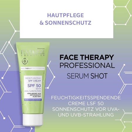 Eveline Cosmetics Face Therapy Professional Feuchtigkeitsspendende Tagescreme SPF 50