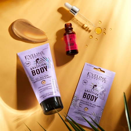 Eveline Cosmetics Brazilian Body Bräunungsgel mit festigender Wirkung