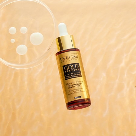 Eveline Cosmetics Gold Peptides Lifting-Serum gegen Falten
