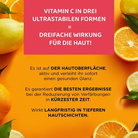 Eveline Cosmetics Vitamin C 3x Action aufhellende Crem mit beruhigender Wirkung