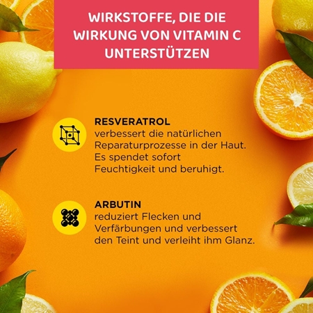 Eveline Cosmetics Vitamin C 3x Action aufhellende Crem mit beruhigender Wirkung