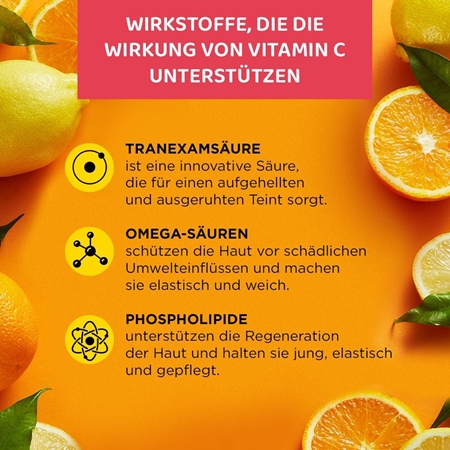 Eveline Cosmetics Vitamin C 3x Action Nachtserum für erste Falten