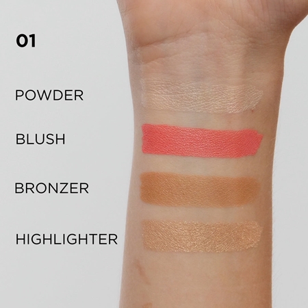 Eveline Cosmetics Wonder Match Lidschatten & Kontourpalette 4 in 1