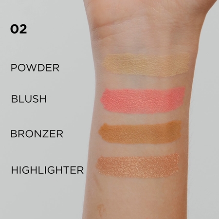 Eveline Cosmetics Wonder Match Lidschatten & Kontourpalette 4 in 1