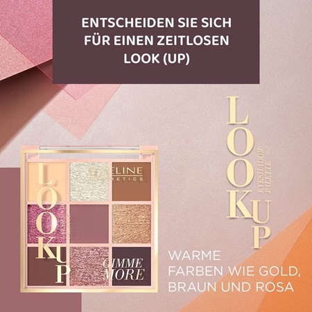 Eveline Cosmetics Look Up Gimme More Lidschattenpalette