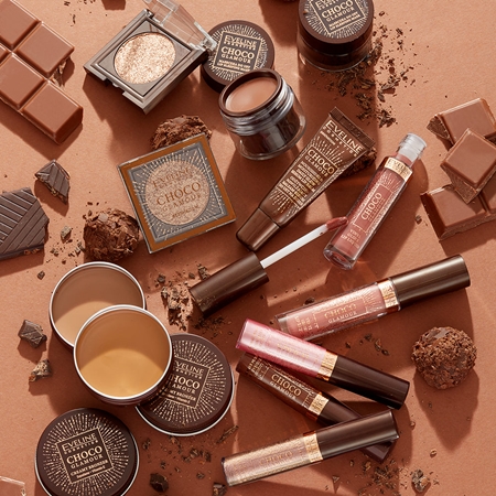 Eveline Cosmetics Choco Glamour Glänzende Lidschatten