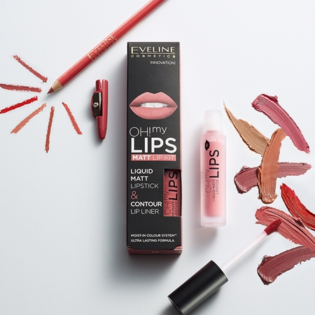 Eveline Cosmetics OH! my LIPS Matt lip set