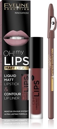 Eveline Cosmetics OH! my LIPS Matt lip set