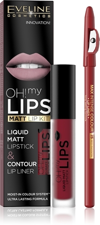 Eveline Cosmetics OH! my LIPS Matt lip set