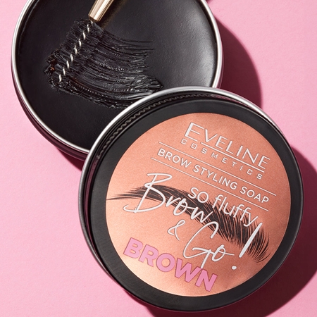 Eveline Cosmetics Brow & Go! Styling-Seife für die Augenbrauen