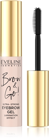 Eveline Cosmetics Brow & Go! gel na obočí s extra silnou fixací