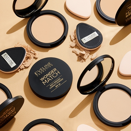 Eveline Cosmetics Wonder Match Kompaktpuder SPF 30