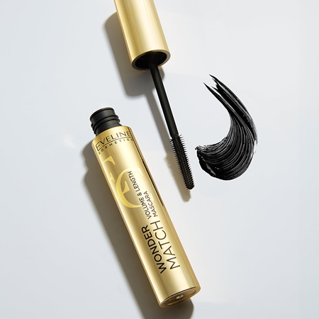 Eveline Cosmetics Wonder Match Wimperntusche für mehr Volumen und Fülle