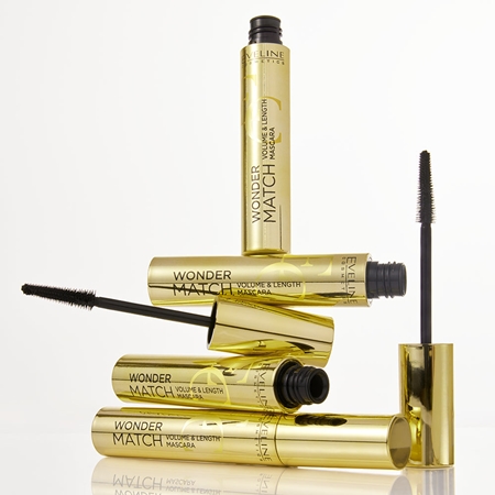 Eveline Cosmetics Wonder Match Wimperntusche für mehr Volumen und Fülle
