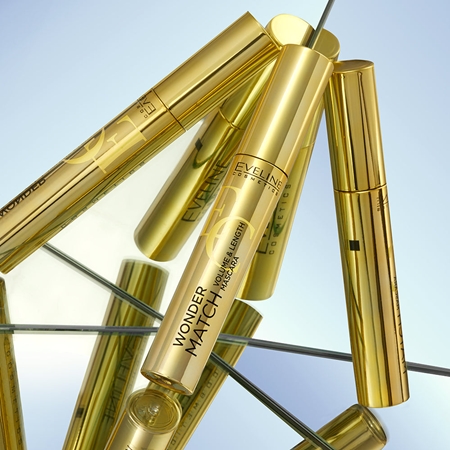 Eveline Cosmetics Wonder Match Wimperntusche für mehr Volumen und Fülle