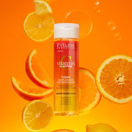 Eveline Cosmetics Vitamin C 3x Action aufhellendes Tonikum