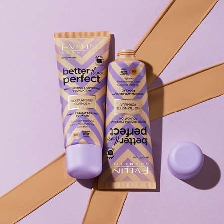 Eveline Cosmetics Better than Perfect Foundation deckendes Make-up mit feuchtigkeitsspendender Wirkung