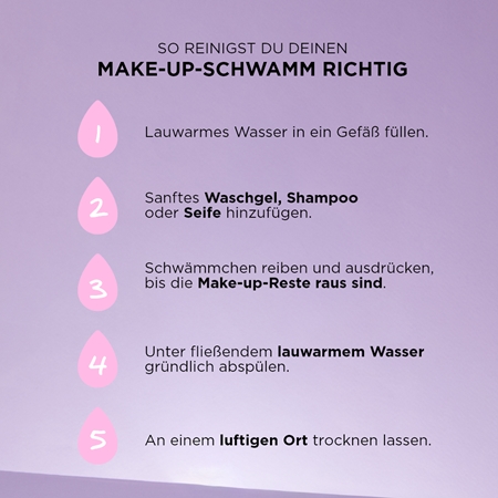 Eveline Cosmetics Better than Perfect Makeup Blender Make up Schwämmchen