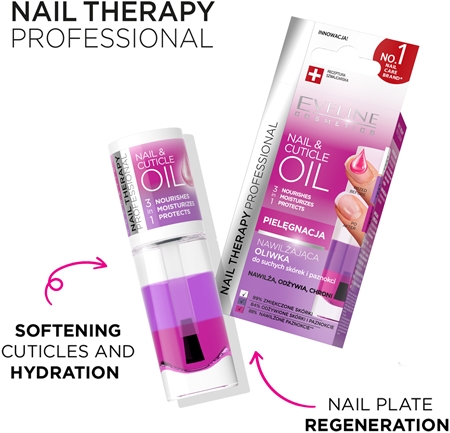 Eveline Cosmetics Nail & Cuticle Oil nährendes Öl für die Nägel