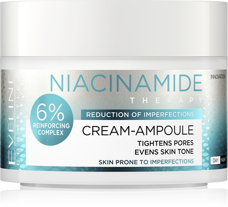 Eveline Cosmetics Cream-Ampoule Niacinamide Hydraterende Crème tegen Oneffenheden