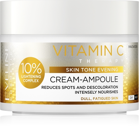 Eveline Cosmetics Cream-Ampoule Vitamin C crema intensiva antirojeces