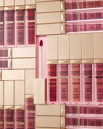 Eveline Cosmetics Wonder Match dlouhotrvající matná tekutá rtěnka s kyselinou hyaluronovou
