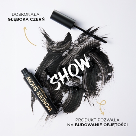 Eveline Cosmetics Wonder Show Mascara tusz pogrubiający