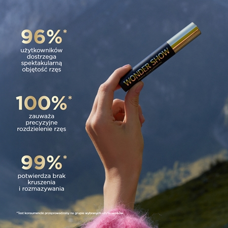 Eveline Cosmetics Wonder Show Mascara tusz pogrubiający