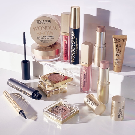 Eveline Cosmetics Wonder Show Mascara zur Verlängerung und für mehr Volumen der Wimpern