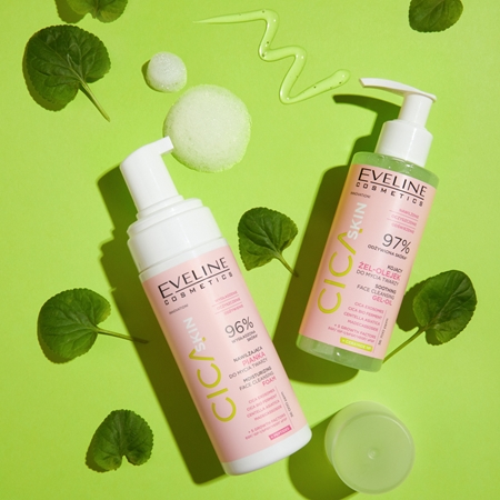 Eveline Cosmetics Cica Skin oil beruhigendes Reinigungsöl für das Gesicht