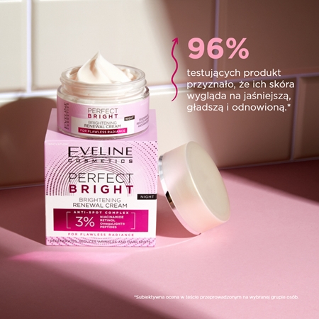 Eveline Cosmetics Perfect Bright Brightening Renewal Cream odświeżający krem pod oczy