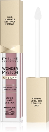 Eveline Cosmetics Wonder Match Creamy pomadka matowa w płynie