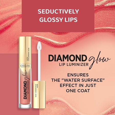 Eveline Cosmetics Diamond Glow Lip Luminizer brillo de labios