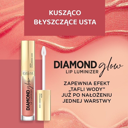 Eveline Cosmetics Diamond Glow Lip Luminizer błyszczyk do ust