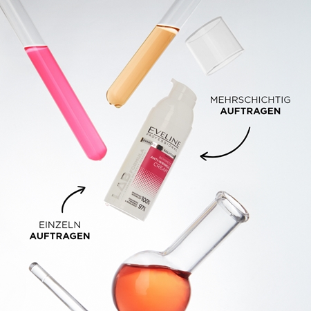 Eveline Cosmetics LAB Formula 5% Solution beruhigende biomimetische Creme gegen Falten