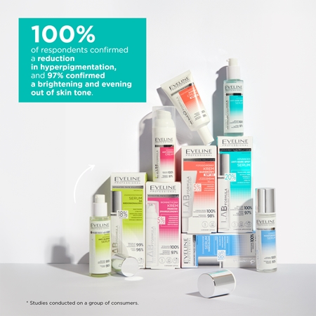 Eveline Cosmetics LAB Formula 20% Solution ενοποιητική φροντίδα για επιδερμίδα με υπέρχρωση