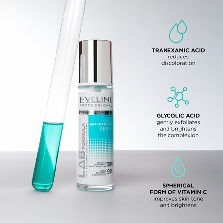 Eveline Cosmetics LAB Formula 20% Solution ενοποιητική φροντίδα για επιδερμίδα με υπέρχρωση