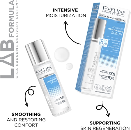 Eveline Cosmetics LAB Formula 18% Solution sérum hidratante