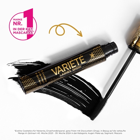 Eveline Cosmetics Veriété Lashes Show Volumen-Mascara