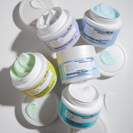 Eveline Cosmetics Hyaluron + Korean Rituals feuchtigkeitsspendende Gesichtscreme