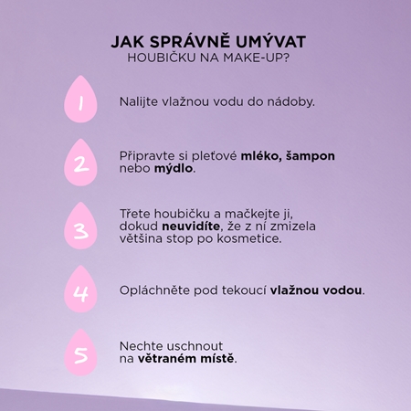 Eveline Cosmetics Makeup Sponge Mini houbička na make-up mini