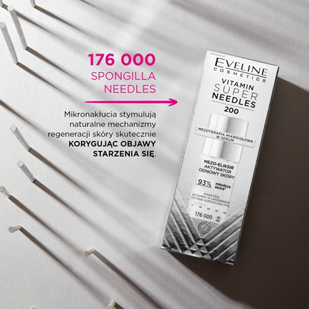 Eveline Cosmetics Vitamin Super Needles 200 aktywator do regeneracji komórek skóry