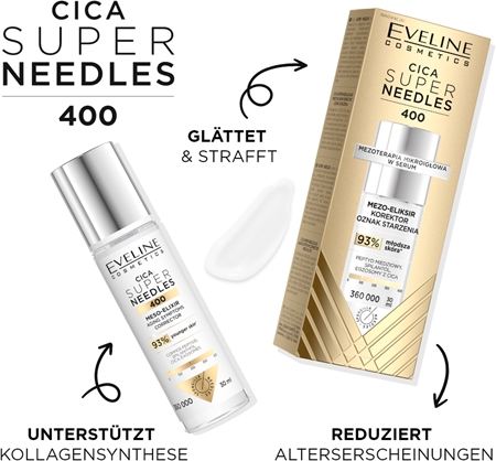 Eveline Cosmetics Cica Super Needles 400 Faltenfüller