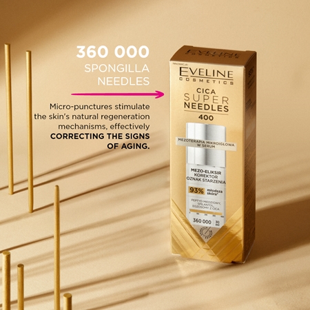 Eveline Cosmetics Cica Super Needles 400 korektor vrások