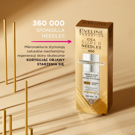 Eveline Cosmetics Cica Super Needles 400 korektor zmarszczek